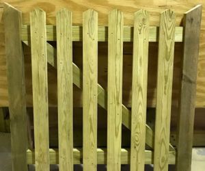 Cottage gate 1.200h x .900w RH