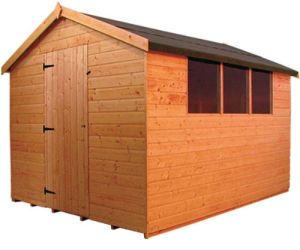 Norfolk Shed 1.8 x 1.2m Apex Treated
