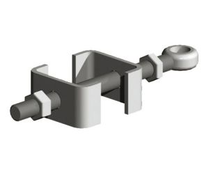 Adjustable bottom hinge