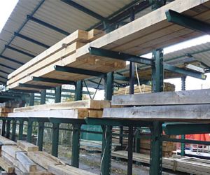 2.5m  125 x 125 Beam Oak