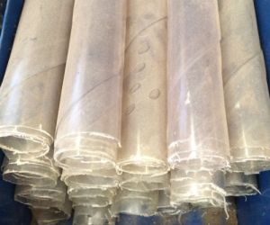 Rainbow Rabbit Spiral (Clear) 24"