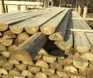 3.66m 75mm machined half round rail