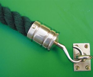 Rope Eye Plate (Brass)